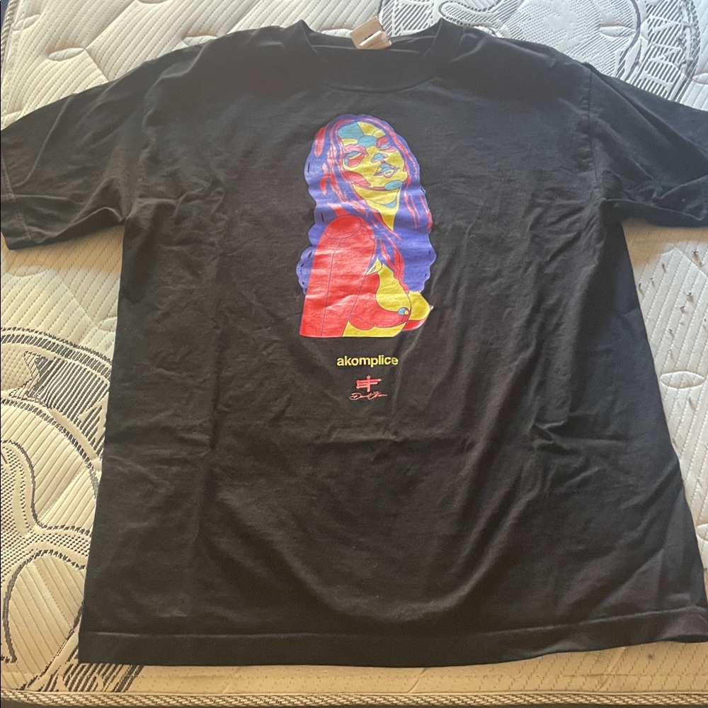 Akomplice Black Graphic Short Sleeve Tee